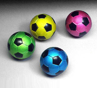 Soccer Metallic Bounce Ball | Soccer Stuff & More