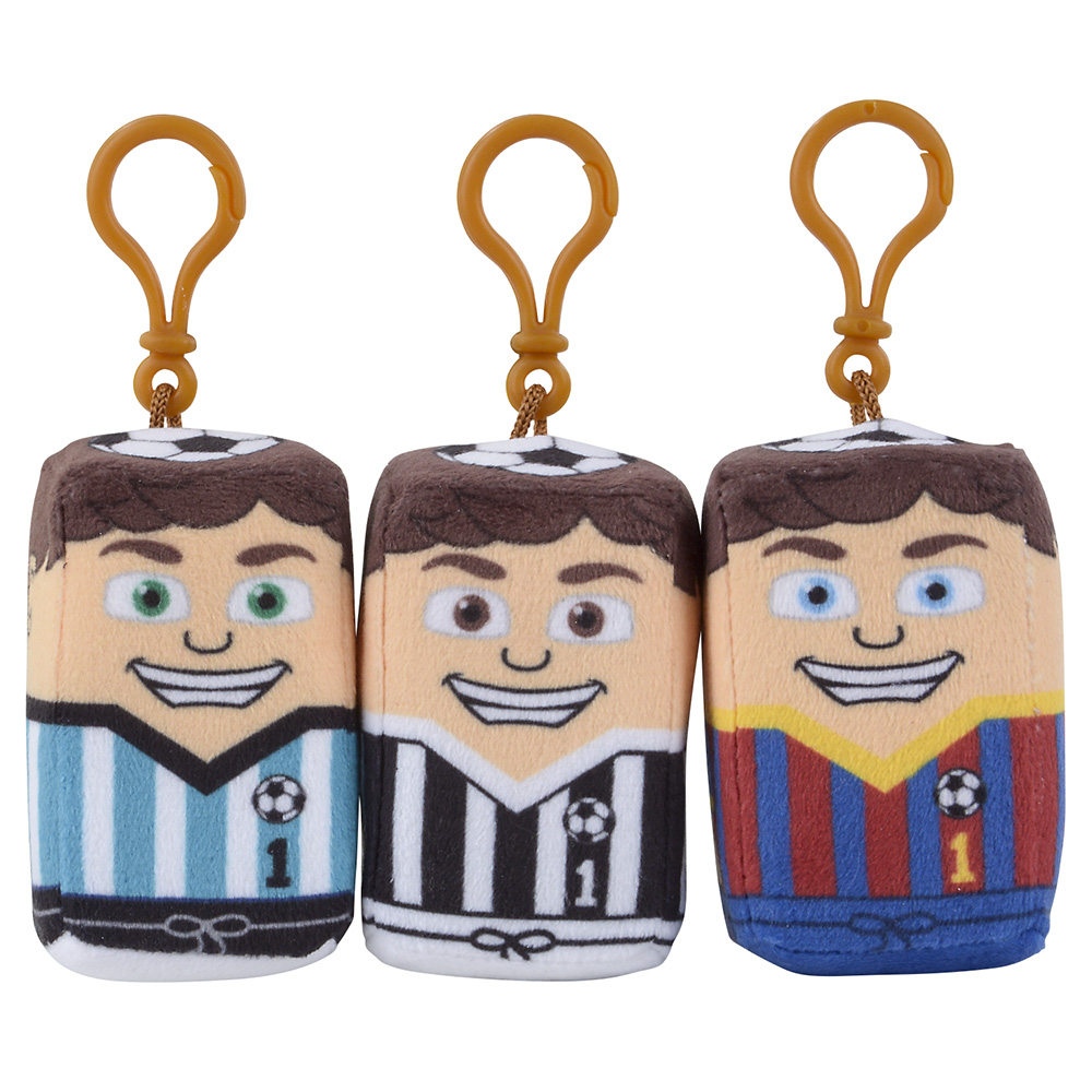 Soccer Player PLUSH Key Chain