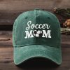 SOCCER MOM Embroidered Cap - Image 4