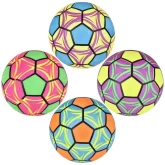 6" Neon Vinyl Soccer Ball