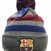 FC Barcelona Beanie - Knit with Pom