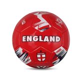 England Vizari Size 4 Soccer Ball Red