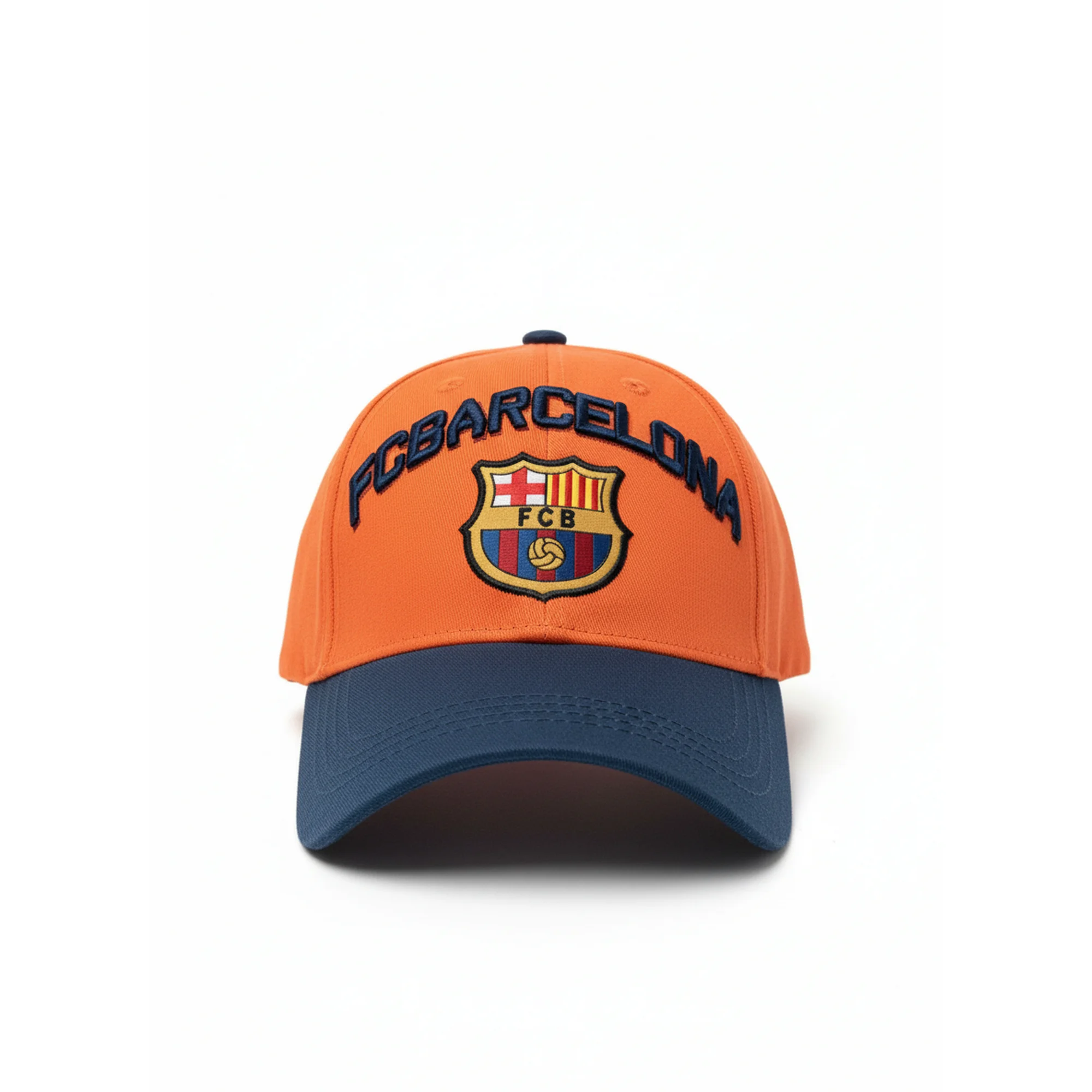 FC Barcelona Cap - Unique Orange - Adjustable Fit - Authentic