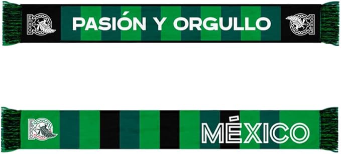 Mexico National Team Federation Official Soccer Scarf - Image 2