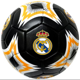 Real Madrid Official Crest Size 4 Soccer Ball - Black/Gold