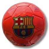 FC Barcelona Size 2 Autographed Mini-Ball