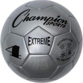 Champion Sports Extreme Soccer Ball Silver